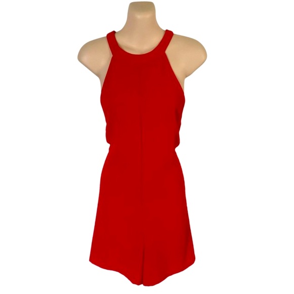 American Apparel Red Romper NWOT - Picture 2 of 8